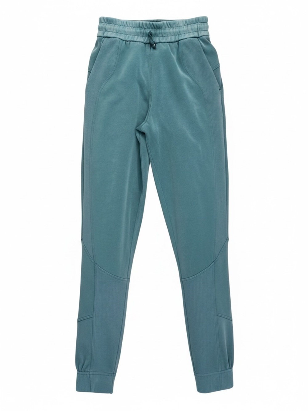 Lululemon Softstreme Ribbed High-Rise Pull-On Jogger Pant, Green Jasper, Size 0 - Picture 8 of 15